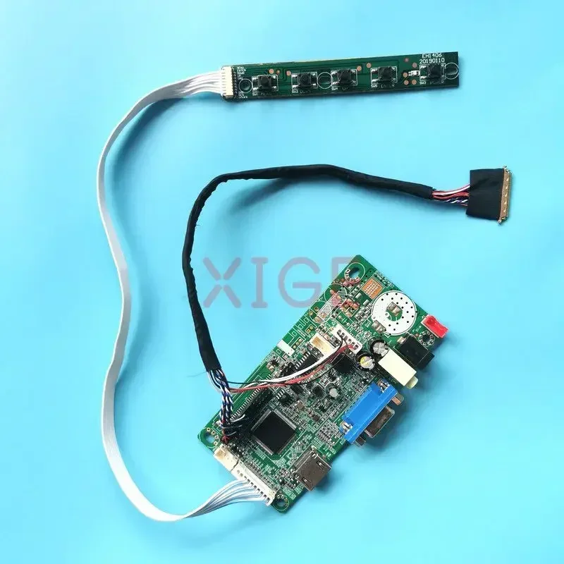 58C Driver Controller Board For LTN156AT32-L01/T01/W02/401 15.6" 1366x768 VGA HDMI-Compatible Laptop Matrix LVDS 40 Pin DIY Kit
58C Driver Controller Board For LTN156AT32-L01/T01/W02/401 15.6" 1366x768 VGA HDMI-Compatible Laptop Matrix LVDS 40 Pin DIY Kit