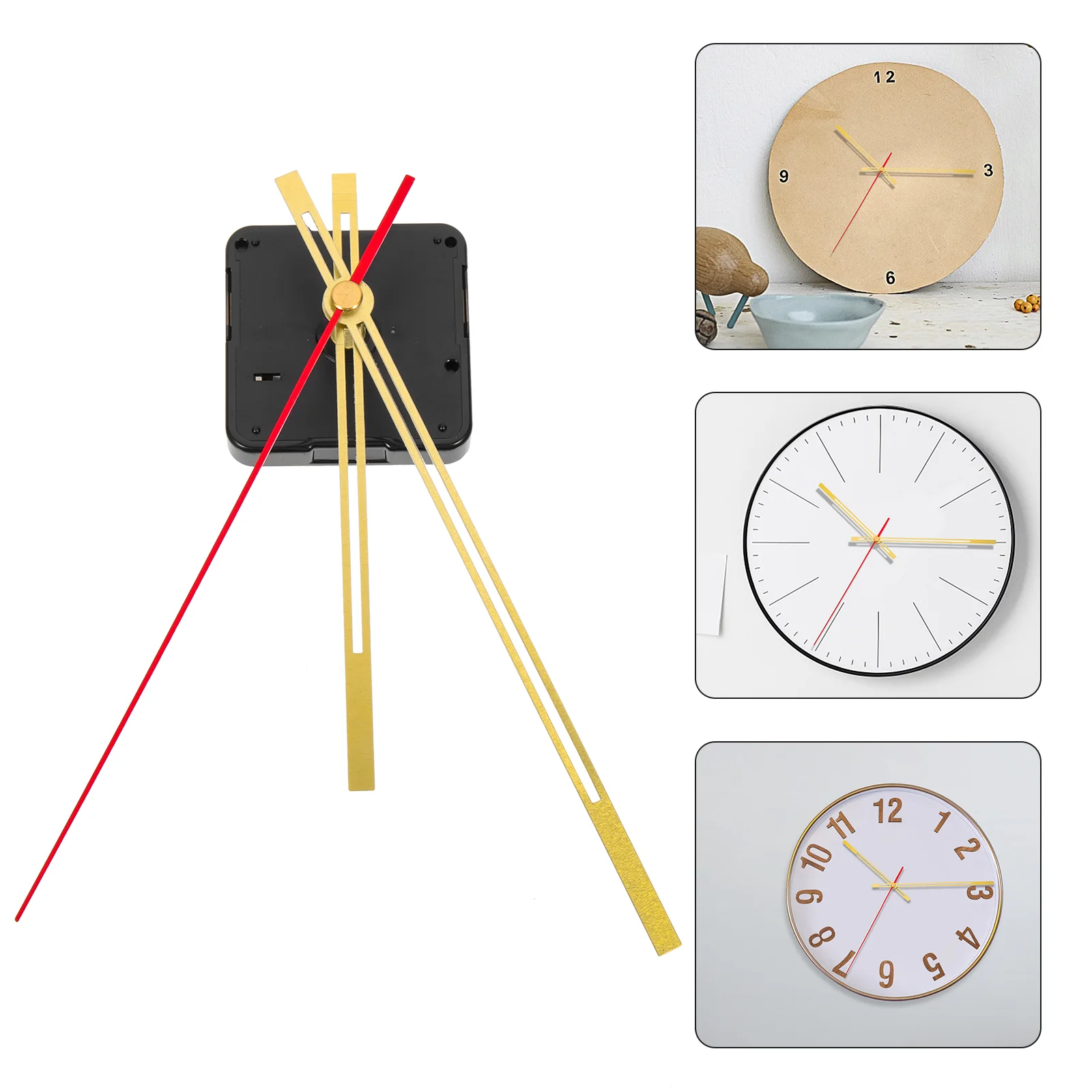 Plastic Wall Clock Movement Kit Minimalist Replacement Parts Craft Rimless Vintage Decor Round Hands Mechanism Set Easy
Plastic Wall Clock Movement Kit Minimalist Replacement Parts Craft Rimless Vintage Decor Round Hands Mechanism Set Easy