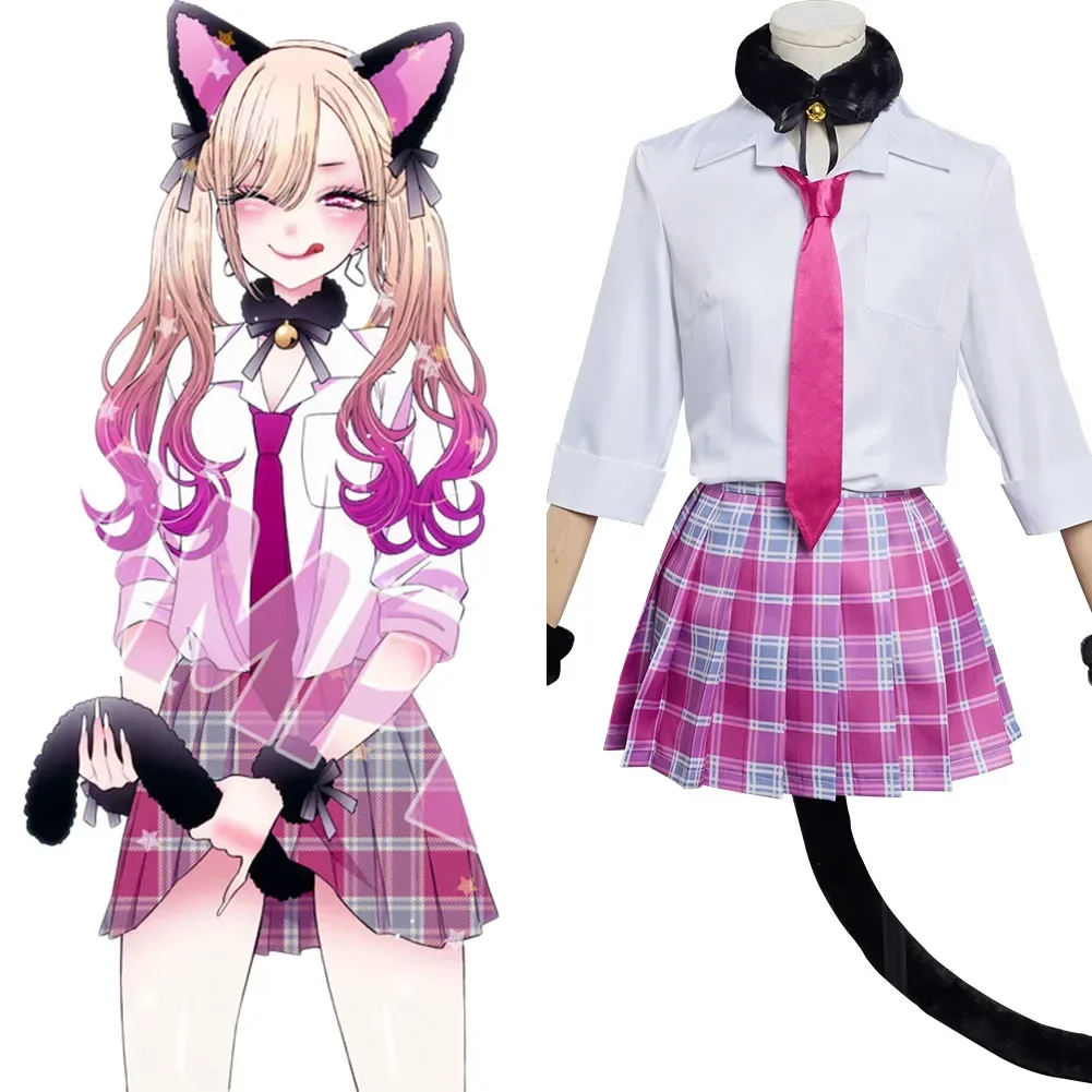 Аниме My Dress-Up Darling Kitagawa Marin, карнавальный костюм, платье, наряды для девочек, карнавальный костюм на Хэллоуин
Аниме My Dress-Up Darling Kitagawa Marin, карнавальный костюм, платье, наряды для девочек, карнавальный костюм на Хэллоуин