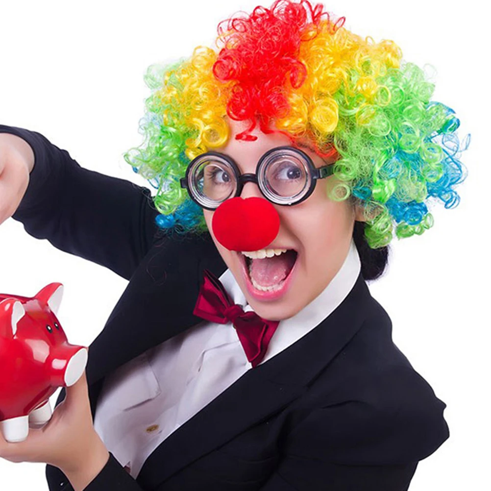 20pcs Sponge Clown Noses Funny Role Play Props For Kids Adults Party Halloween Costume Stage Red Cosplay Accessories
20pcs Sponge Clown Noses Funny Role Play Props For Kids Adults Party Halloween Costume Stage Red Cosplay Accessories