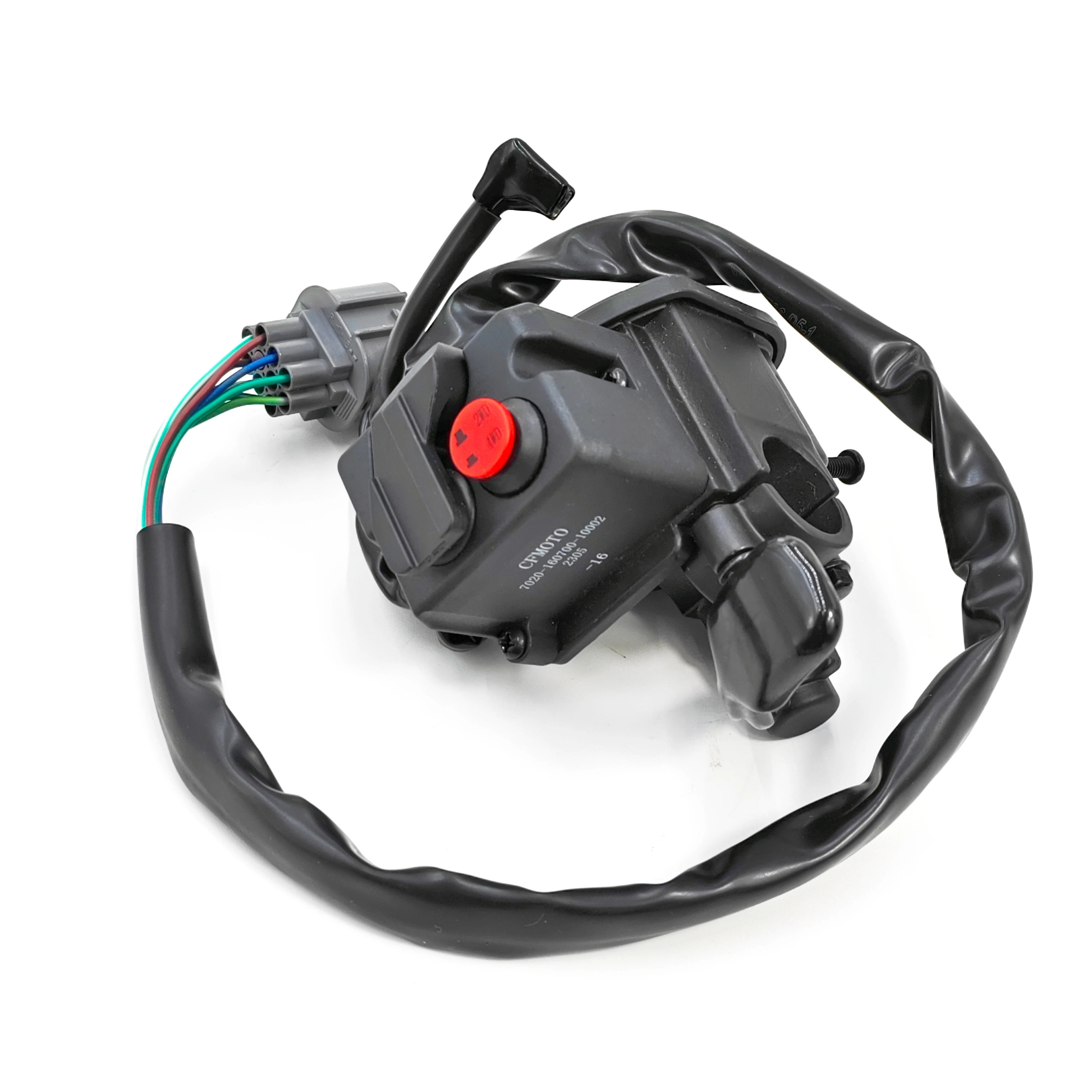 Right Handlebar Switch for CFmoto CForce 400 450 191Q 2014-2015 500HO 550 2014-2020 800 X8 2014-2017 ATV 7020-160700-1000
Right Handlebar Switch for CFmoto CForce 400 450 191Q 2014-2015 500HO 550 2014-2020 800 X8 2014-2017 ATV 7020-160700-1000