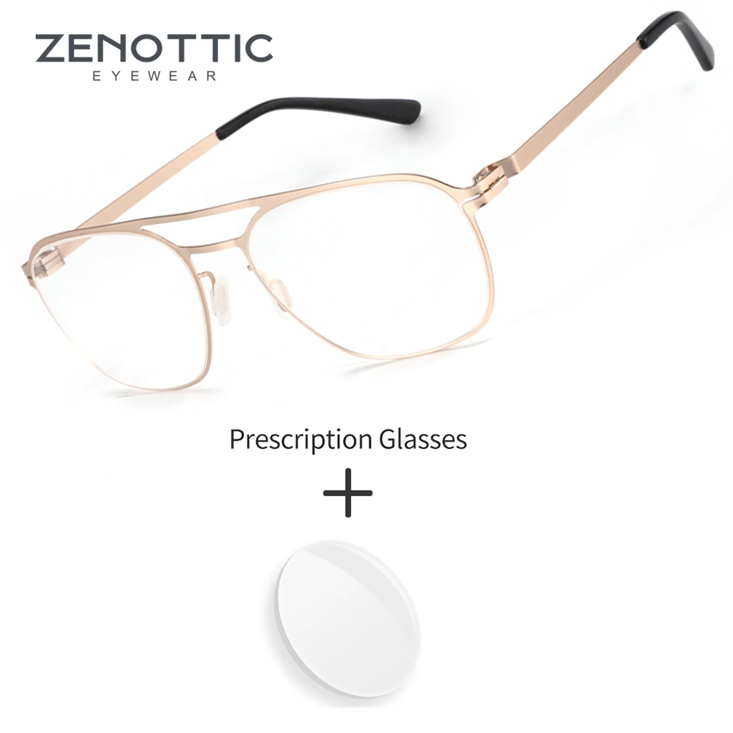ZENOTTIC Fashion Pilot Prescription Eyeglasses For Men Anti Blue Light Photochromic Presbyopic Progressive Graduated Glasses Man
ZENOTTIC Fashion Pilot Prescription Eyeglasses For Men Anti Blue Light Photochromic Presbyopic Progressive Graduated Glasses Man