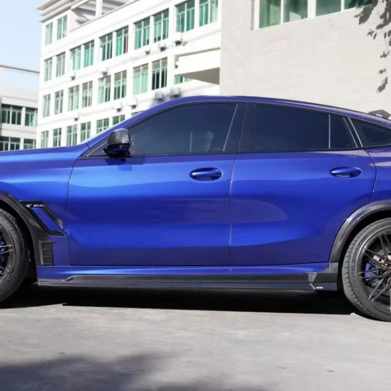 New Design High-temperature Production Parts for BMW X6M Upgraded AD Style Dry Carbon Fiber Side Skirt Body Kit
New Design High-temperature Production Parts for BMW X6M Upgraded AD Style Dry Carbon Fiber Side Skirt Body Kit