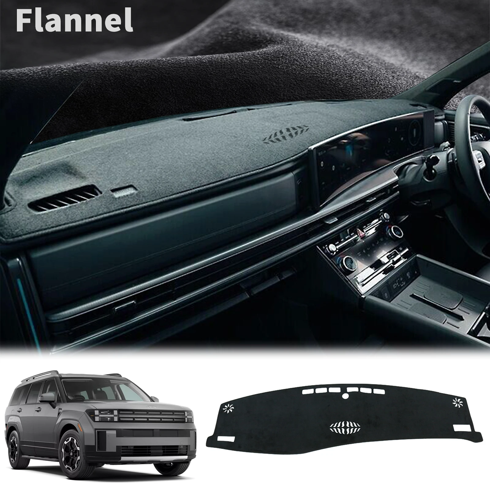 for Hyundai Santa Fe MX5 2024 2025 2026 Dashmat Dash Mat Anti-Slip Car Dashboard Cover Pad Sunshade Protective Carpet
for Hyundai Santa Fe MX5 2024 2025 2026 Dashmat Dash Mat Anti-Slip Car Dashboard Cover Pad Sunshade Protective Carpet