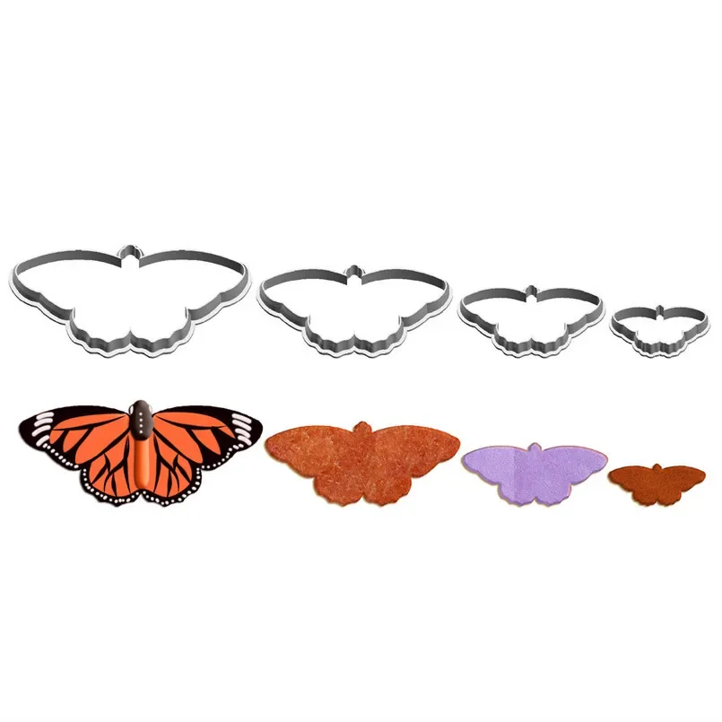 Four Specifications Cartoon Insect Animal Monarch Butterfly,Plastics Mould,Cake Fondant Tool,Cookie Sushi and Fruits Cutters
Four Specifications Cartoon Insect Animal Monarch Butterfly,Plastics Mould,Cake Fondant Tool,Cookie Sushi and Fruits Cutters