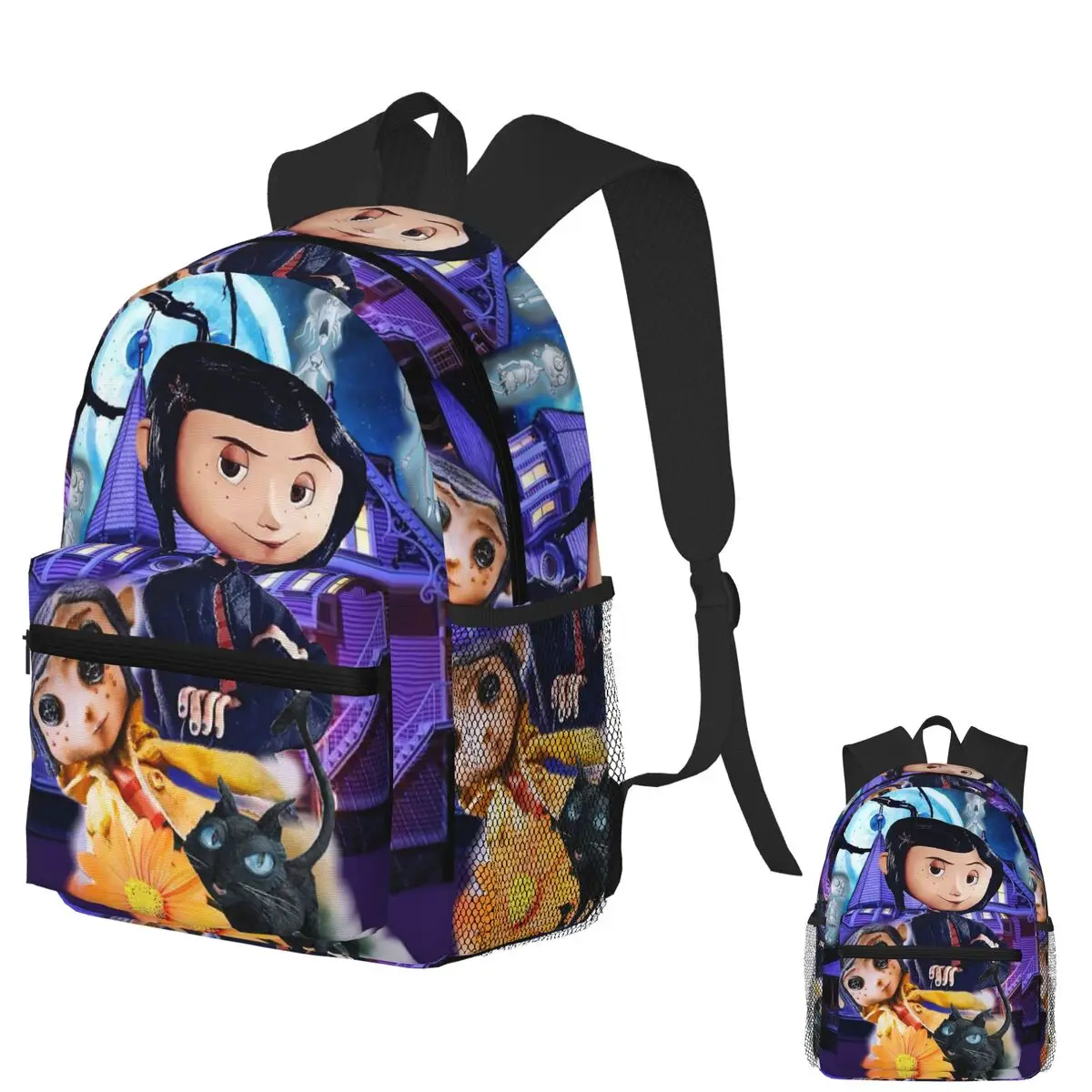 Kopie Von Coraline Cat Doll Student Backpack School Bag Hiking Travel Daypack for Boys Girls Fashion Bookbag Shoulder Bags
Kopie Von Coraline Cat Doll Student Backpack School Bag Hiking Travel Daypack for Boys Girls Fashion Bookbag Shoulder Bags