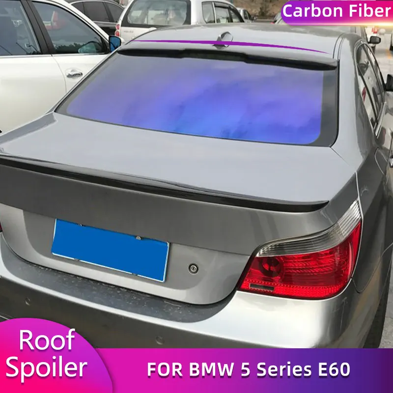 Carbon Fiber Rear Roof Spoiler Wings for BMW 5 Series E60 Sedan 4-Door 525i 530i 2004-2010 Car Racing Rear Roof Spoiler Wing Lip
Carbon Fiber Rear Roof Spoiler Wings for BMW 5 Series E60 Sedan 4-Door 525i 530i 2004-2010 Car Racing Rear Roof Spoiler Wing Lip