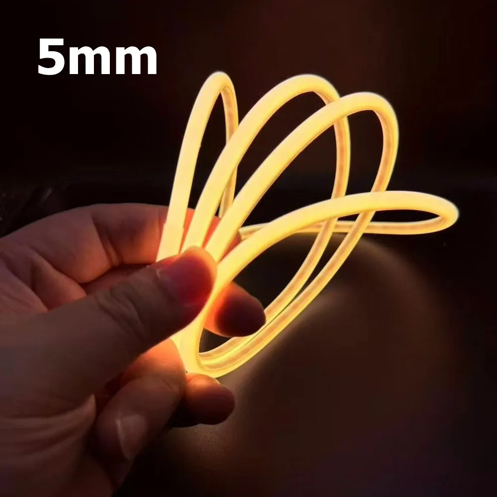 5mm IP68 Waterproof COB Strip Light 24V Flexible Ribbon LED Tape 3000K/4000K/6000K For Outdoor Lighting Garden Decor 5m 10m 20m
5mm IP68 Waterproof COB Strip Light 24V Flexible Ribbon LED Tape 3000K/4000K/6000K For Outdoor Lighting Garden Decor 5m 10m 20m