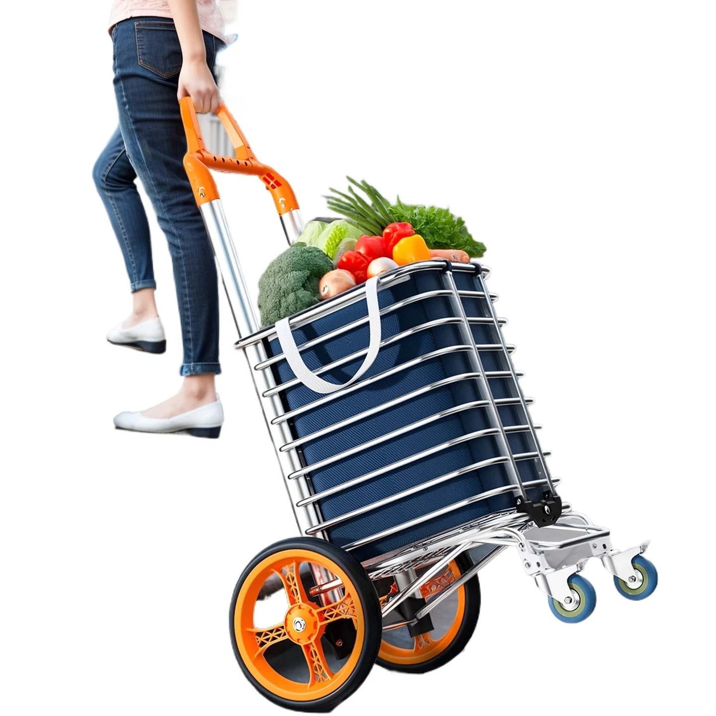 Jieanxi for Home Shopping Cart for Grocery Shopping Lightweight Foldable Stair Climbing Trolley for Elderly People Portable
Jieanxi for Home Shopping Cart for Grocery Shopping Lightweight Foldable Stair Climbing Trolley for Elderly People Portable