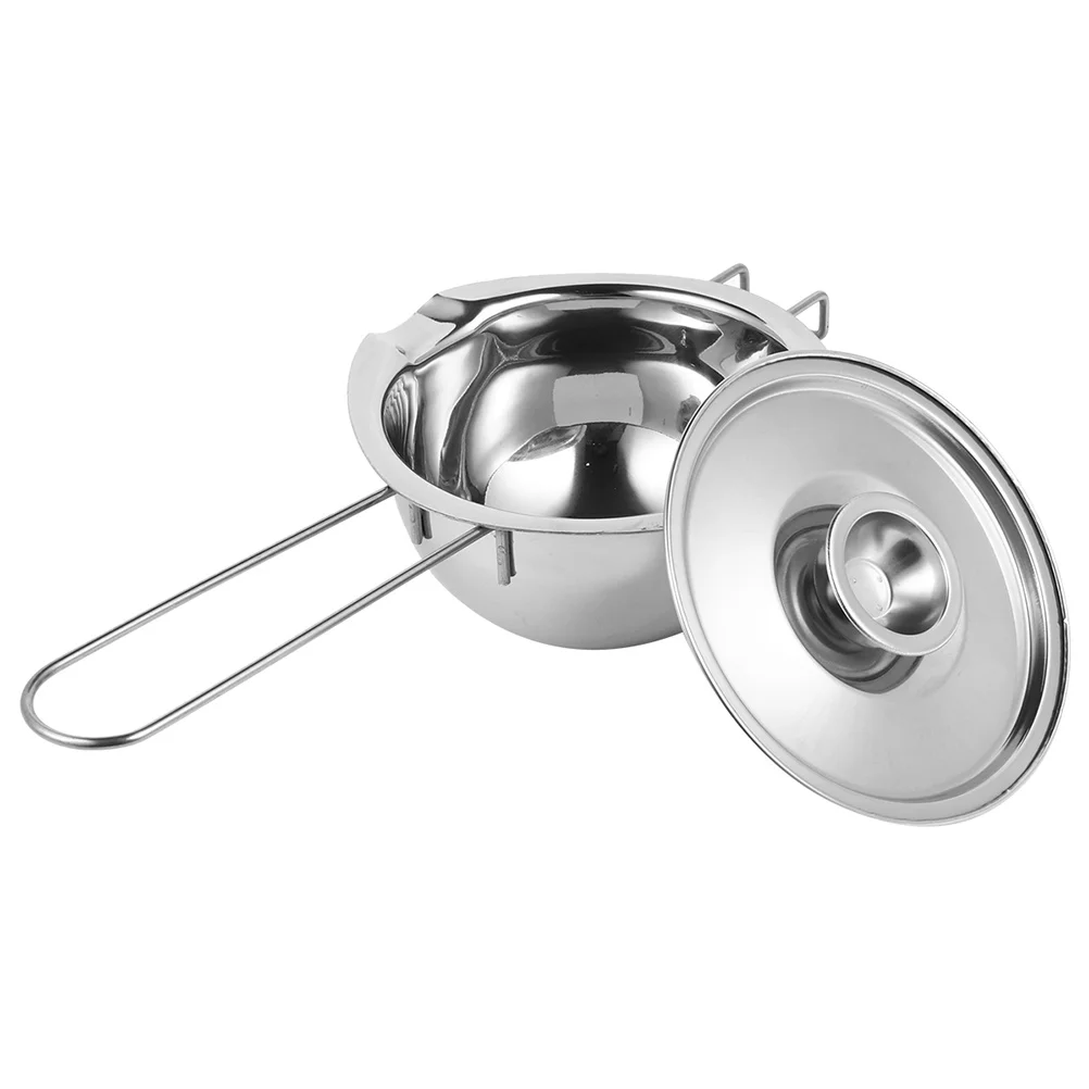 1pc Chocolate Melting Pot Stainless Steel Sauce Container Warm Keeping Bowl Baking Tool Lid Fondue Christmas Home Kitchen
1pc Chocolate Melting Pot Stainless Steel Sauce Container Warm Keeping Bowl Baking Tool Lid Fondue Christmas Home Kitchen
