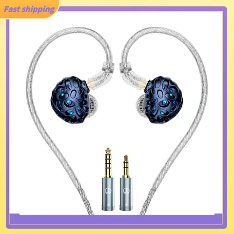 2025 TRN baleine requin quatre unité tablette dynamique hybride HiFi filaire dans l'oreille écouteurs ordinateur jeu musique écouteurs Festival cadeaux