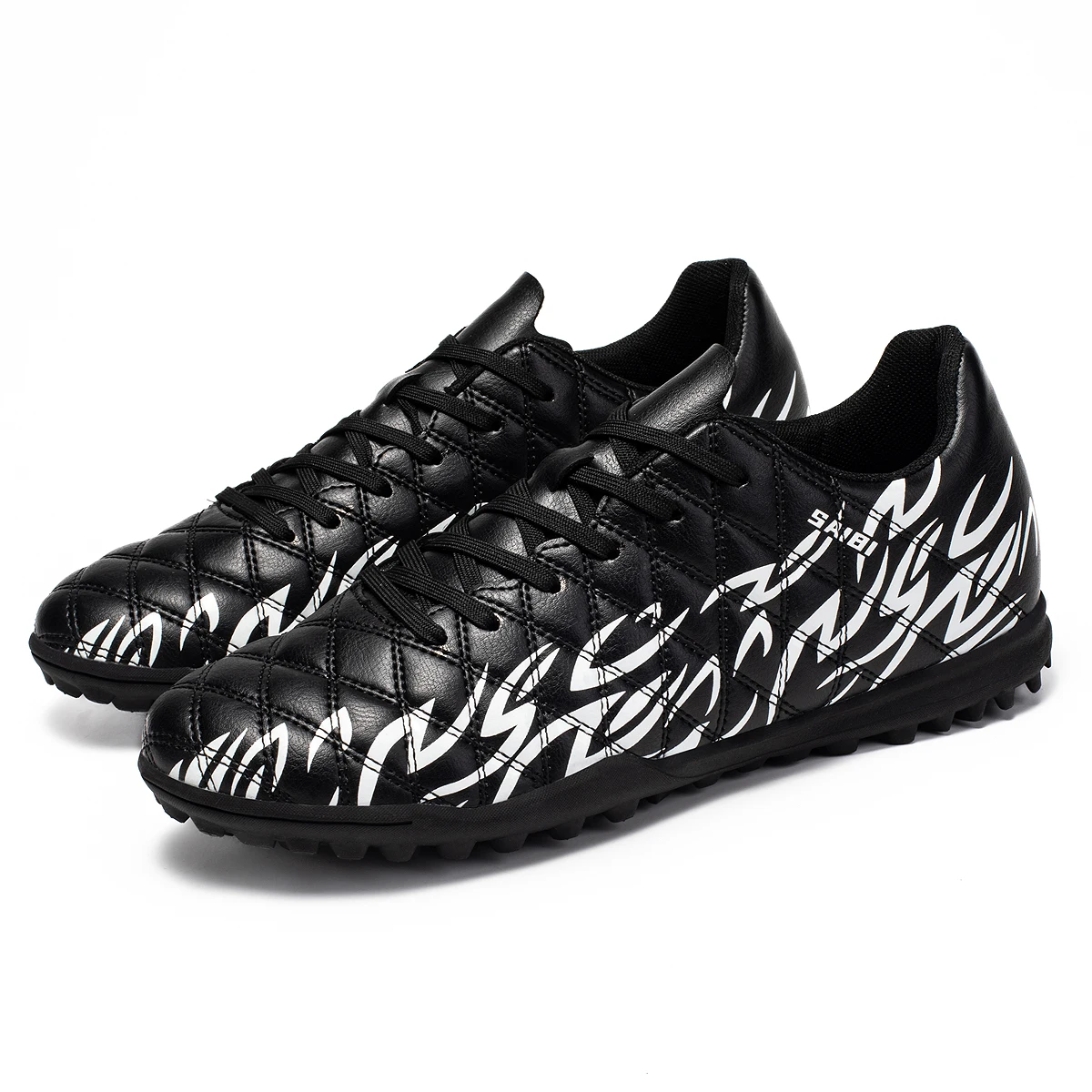 TF Soccer Cleats Youth Teenager PU Fabric Upper Rubber Sole Anti-slip Wear-resistant Training Shoes
TF Soccer Cleats Youth Teenager PU Fabric Upper Rubber Sole Anti-slip Wear-resistant Training Shoes
