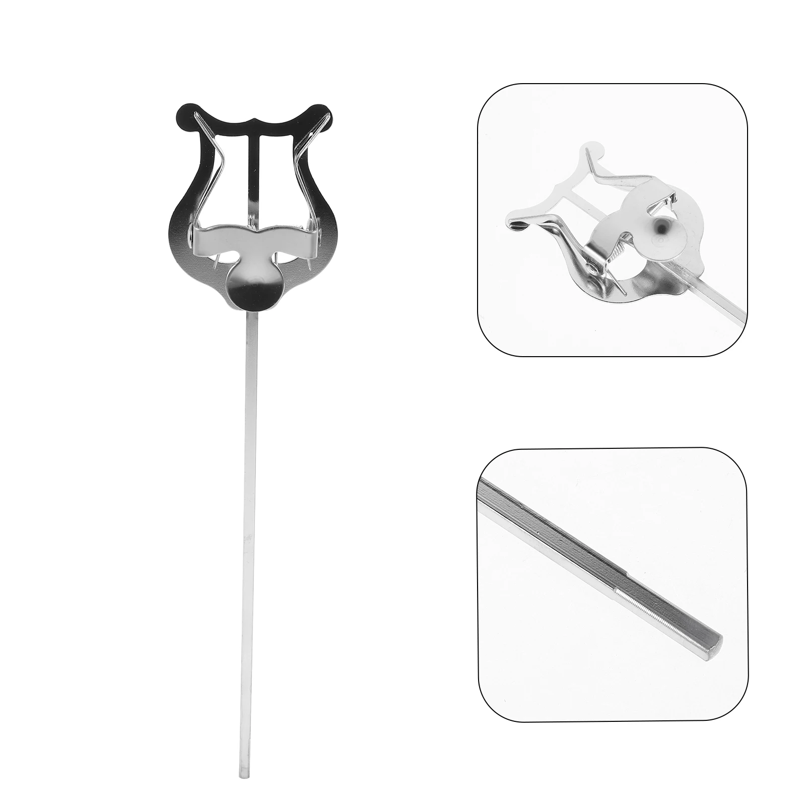 Portable Spectral Clip Flute Lyre Clamp Flip Folder Clips Marching Band Metal Clarinet Music Stand
Portable Spectral Clip Flute Lyre Clamp Flip Folder Clips Marching Band Metal Clarinet Music Stand