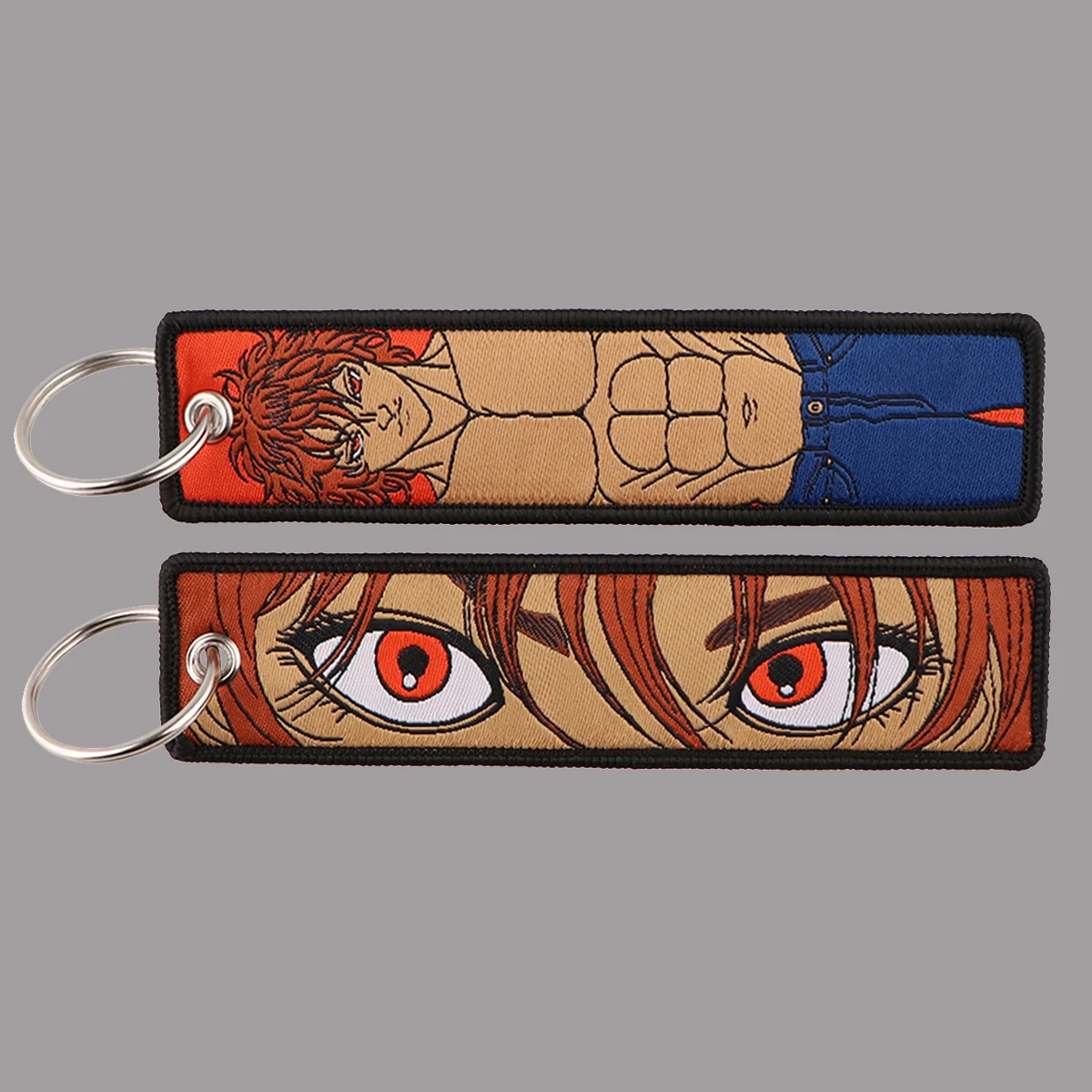 1pcs Japanese Anime Embroidery Key Fobs Manga Keychain for Car Motorcycles Key Pendant Accessories Key Ring Holder Gifts
1pcs Japanese Anime Embroidery Key Fobs Manga Keychain for Car Motorcycles Key Pendant Accessories Key Ring Holder Gifts