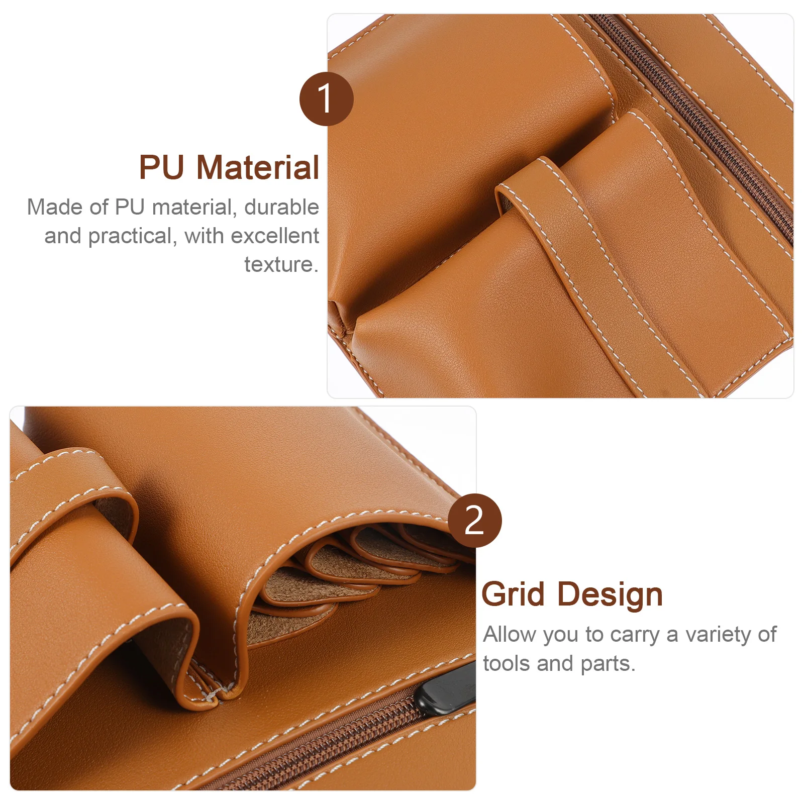 1pc Hairstylist Tool Barber Bag Barber Organizer Pu Belt Pouch Multifunction Storage For Hair Salon Accessories Khaki
1pc Hairstylist Tool Barber Bag Barber Organizer Pu Belt Pouch Multifunction Storage For Hair Salon Accessories Khaki