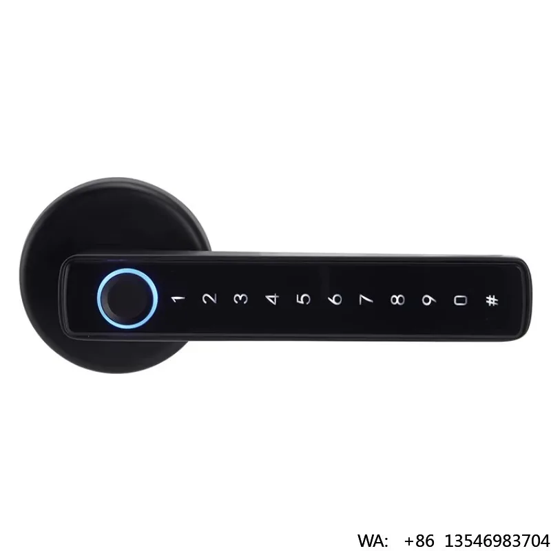 Factory Direct Sales Best Smart Waterproof Digital Fingerprint WIFI Door Handle Code Lock with APP
Factory Direct Sales Best Smart Waterproof Digital Fingerprint WIFI Door Handle Code Lock with APP