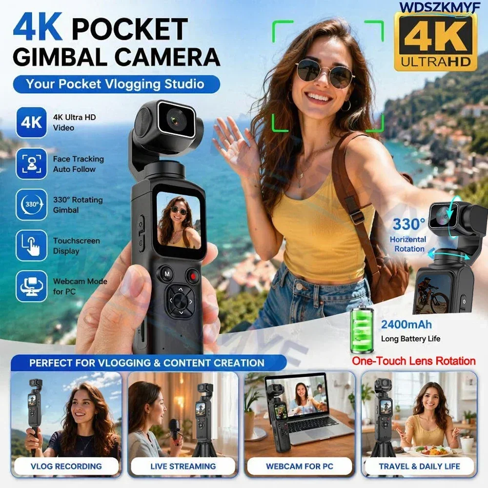 4K Pocket Action Camera Touch Screen Stabilization Sport BodyCam Portable Small Video Recorder Digital Vlog Camera travel Gift
4K Pocket Action Camera Touch Screen Stabilization Sport BodyCam Portable Small Video Recorder Digital Vlog Camera travel Gift