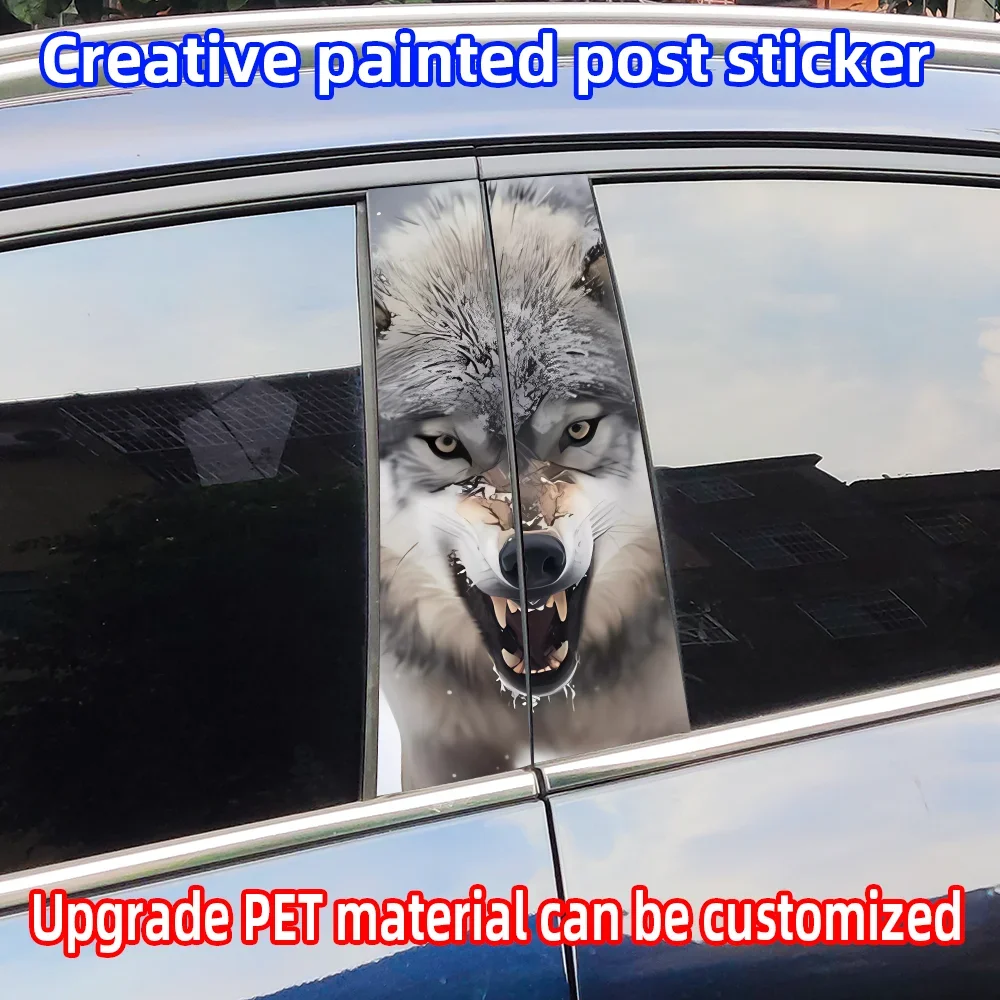 Vicious Wolf Car Stickers Auto B Pillar Waterproof Center Column Decoration Cover Scratches DIY Car Doors Pillar Decals
Vicious Wolf Car Stickers Auto B Pillar Waterproof Center Column Decoration Cover Scratches DIY Car Doors Pillar Decals