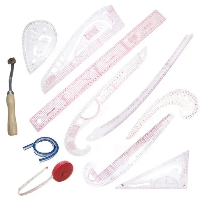 【CUSTOMER FAVORITE】Soft Patchwork Sewing Curve Ruler Set Of 11PCS For Quilting, Embroidery, Crochet For Beginners, Tailors, Desi
【CUSTOMER FAVORITE】Soft Patchwork Sewing Curve Ruler Set Of 11PCS For Quilting, Embroidery, Crochet For Beginners, Tailors, Desi
