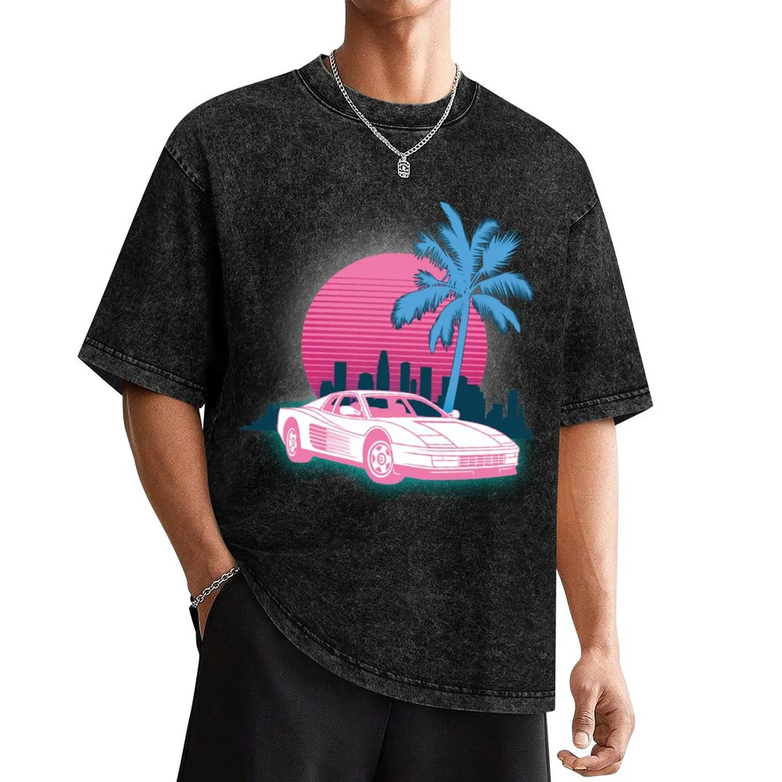 Miami Vice Testarossa T-Shirt anime stuff graphic t shirt vintage anime clothes T-shirt men
Miami Vice Testarossa T-Shirt anime stuff graphic t shirt vintage anime clothes T-shirt men