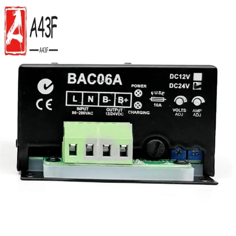 A43F-BAC06A Умное зарядное устройство Поплавковое зарядное устройство для аккумулятора Генератор зарядного устройства
A43F-BAC06A Умное зарядное устройство Поплавковое зарядное устройство для аккумулятора Генератор зарядного устройства