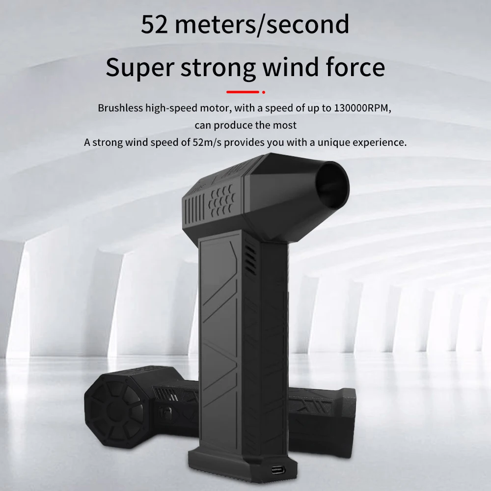 X3 130000RPM Turbofan Wind Speed 52m/s 200W High Power Jet Fan Dust Blower Brushless Motor Mini Violent Turbo Fan Car Air Duster
X3 130000RPM Turbofan Wind Speed 52m/s 200W High Power Jet Fan Dust Blower Brushless Motor Mini Violent Turbo Fan Car Air Duster