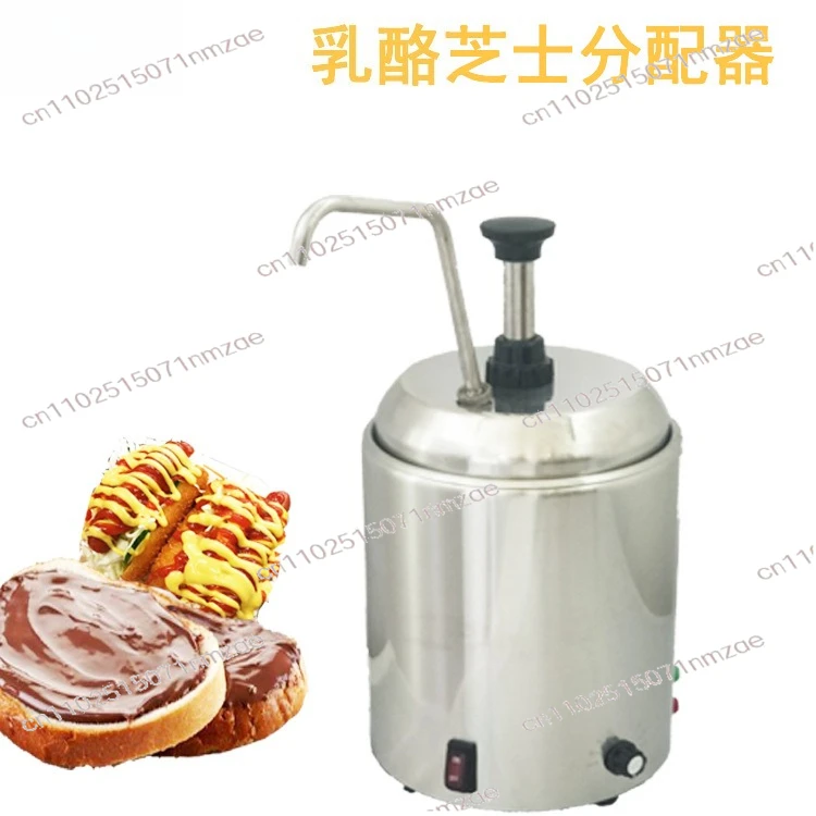 Stainless Steel Electric Sauce Dispenser Pump Round Heating Warmer for Butter Cheese Chocolate
Stainless Steel Electric Sauce Dispenser Pump Round Heating Warmer for Butter Cheese Chocolate