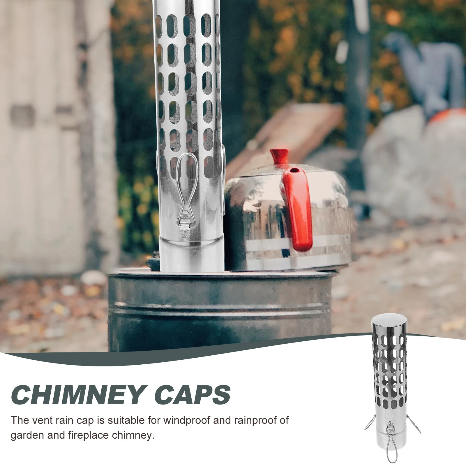 Fire Spark Mesh Chimney Accessories Metal Chimney Rain Cap Windproof Rainproof For Garden Fireplace Flue Cowl Roof Vent
Fire Spark Mesh Chimney Accessories Metal Chimney Rain Cap Windproof Rainproof For Garden Fireplace Flue Cowl Roof Vent