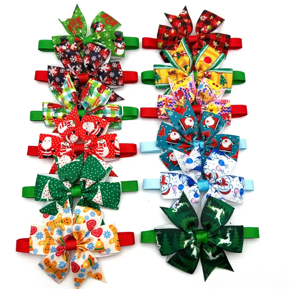 Handmade New Christmas Pet Dog Bow Tie Adjustable Xmas Small Pet Dog for Dog Bow Tie Collar Christmas Dog Grooming Products
Handmade New Christmas Pet Dog Bow Tie Adjustable Xmas Small Pet Dog for Dog Bow Tie Collar Christmas Dog Grooming Products