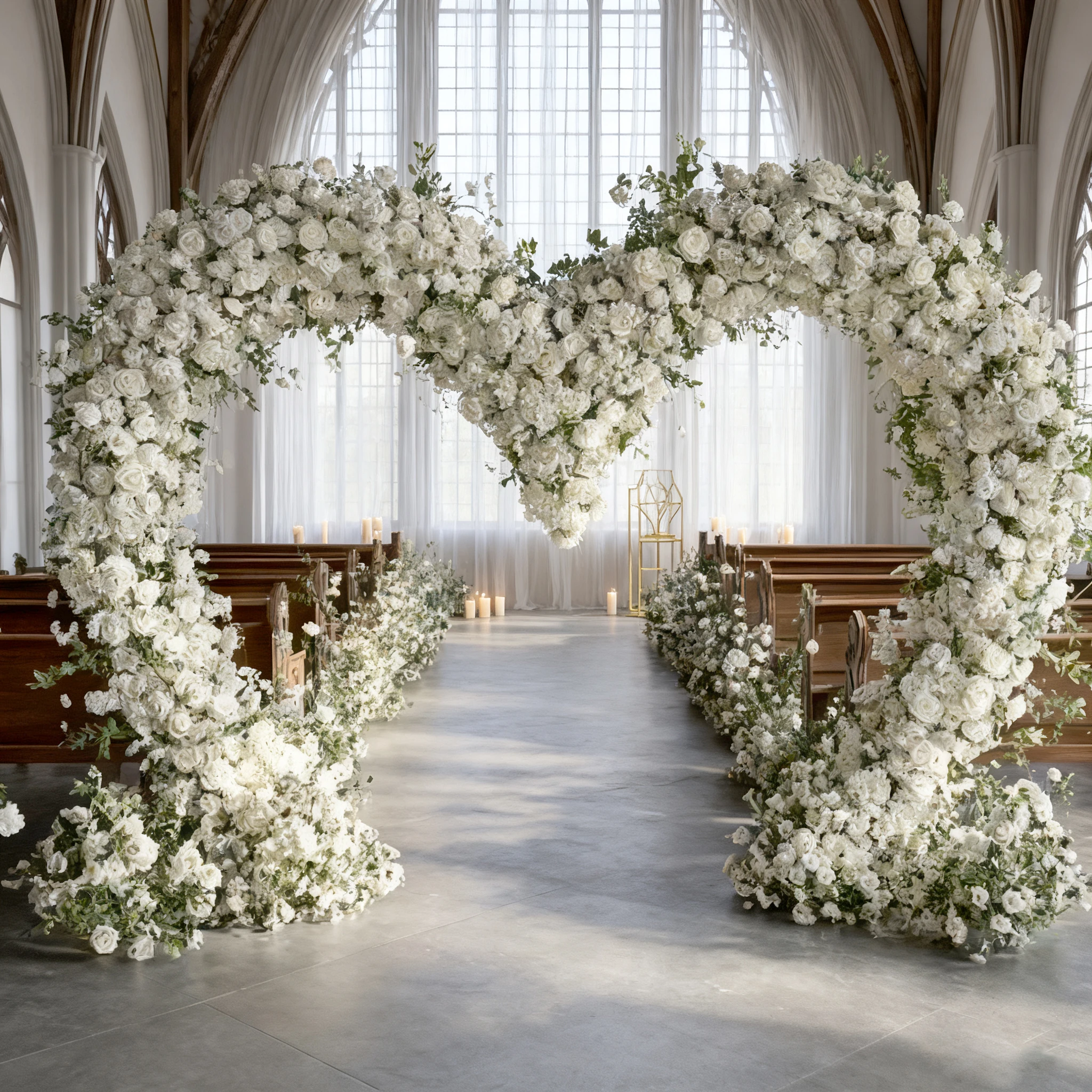 Silk Roses Wholesale White 5D Artificial Floral Arrangement Wedding Backdrop Heart Shaped Frame Flower Wedding Arch
Silk Roses Wholesale White 5D Artificial Floral Arrangement Wedding Backdrop Heart Shaped Frame Flower Wedding Arch