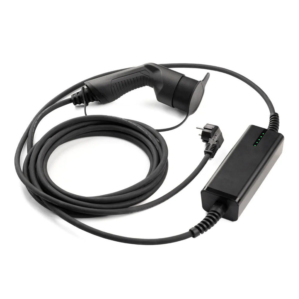 Besen Slim 16A 1-фазное светодиодное портативное быстрое полностью черное зарядное устройство для электромобилей EVSE IP66
Besen Slim 16A 1-фазное светодиодное портативное быстрое полностью черное зарядное устройство для электромобилей EVSE IP66