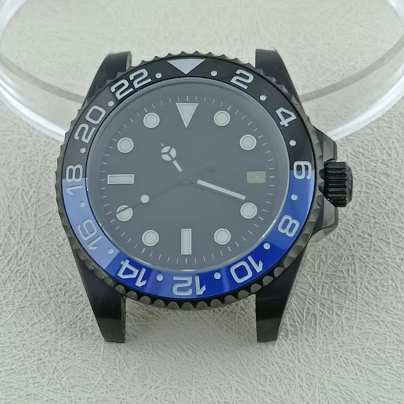 Full Black 40mm Watch Case Fit NH35 NH36 Movement Custom logo Dial Sapphire Glass Stainless Steel Watch accessories Parts
Full Black 40mm Watch Case Fit NH35 NH36 Movement Custom logo Dial Sapphire Glass Stainless Steel Watch accessories Parts
