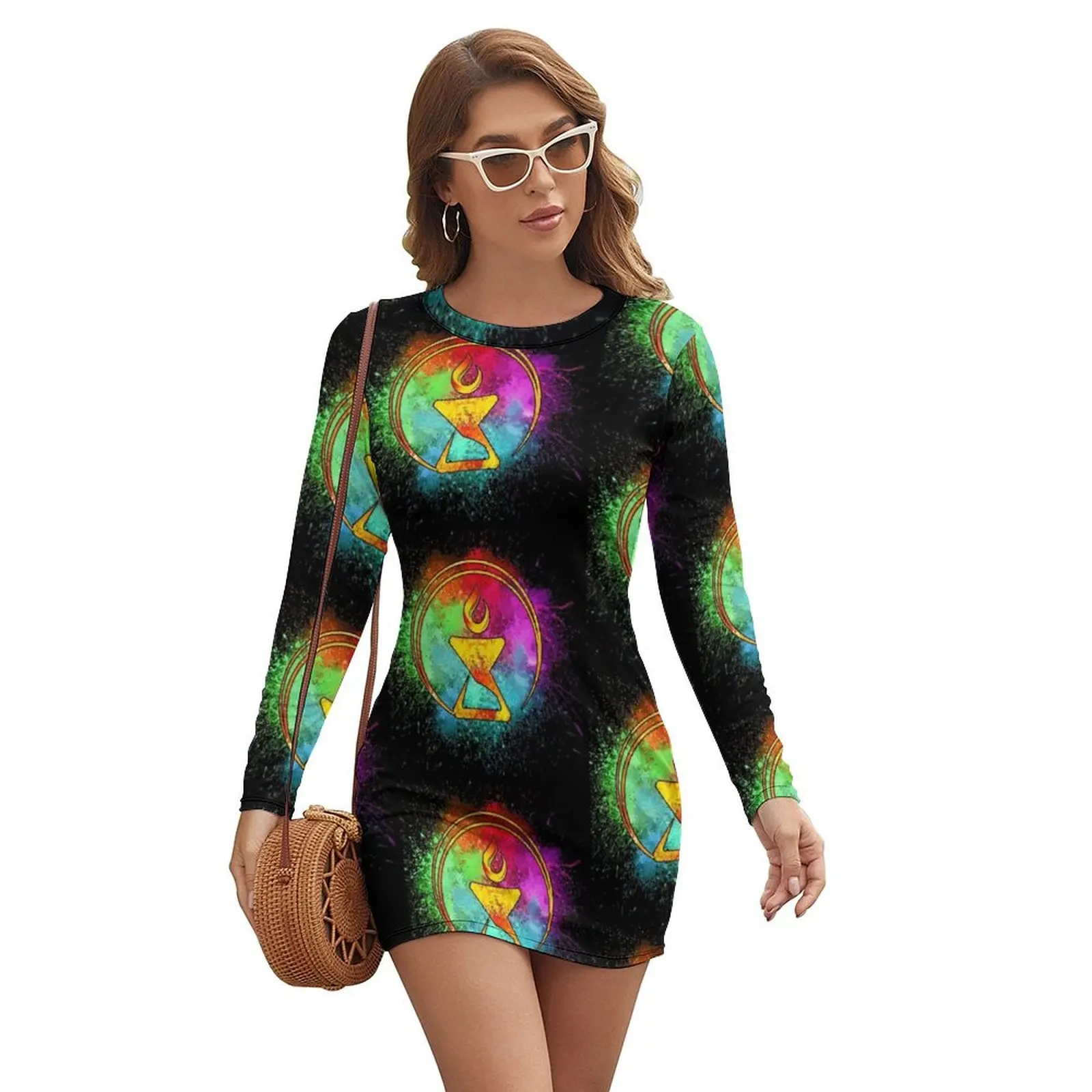 Cosmic Watercolor Chalice Long-sleeved Dress african dresses for woman prom dresses
Cosmic Watercolor Chalice Long-sleeved Dress african dresses for woman prom dresses