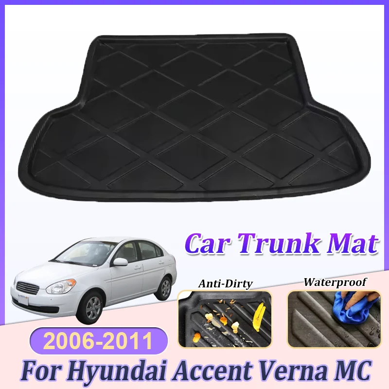 Автомобильный коврик в багажник из ЭВА, противоскользящий, водонепроницаемый, автомобильные аксессуары, коврики для багажника, коврик для Hyundai Accent Verna MC 3 2006-2011 2009 2010
Автомобильный коврик в багажник из ЭВА, противоскользящий, водонепроницаемый, автомобильные аксессуары, коврики для багажника, коврик для Hyundai Accent Verna MC 3 2006-2011 2009 2010