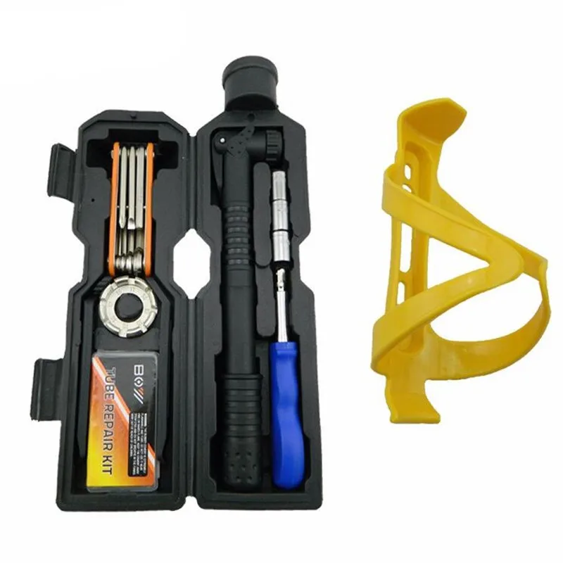 Q215 Water Bottle Tools/MTB Bike Bicycle Repair Tools 19 in 1 Multifunctional Set Kit Cycling Bike Portable Repairing
Q215 Water Bottle Tools/MTB Bike Bicycle Repair Tools 19 in 1 Multifunctional Set Kit Cycling Bike Portable Repairing