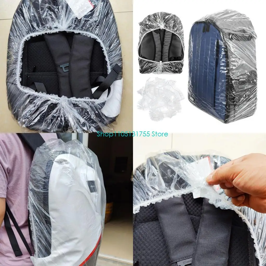 K0EF 50Pieces Multifunctional Rain Cover for Backpacks 31L-40L Outdoor Activity
K0EF 50Pieces Multifunctional Rain Cover for Backpacks 31L-40L Outdoor Activity