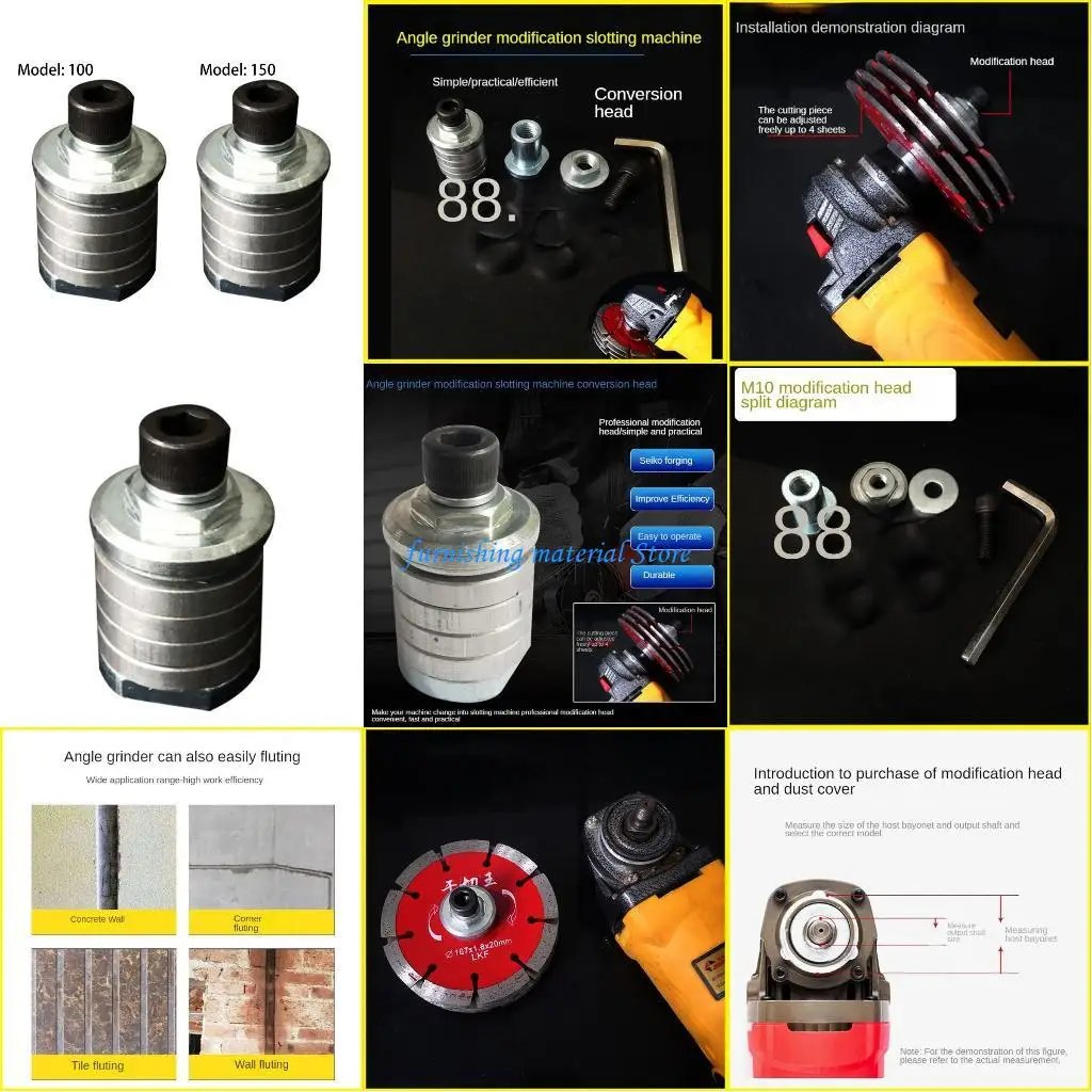 Y5GD Быстрая смена адаптера M14 для угловой шлифовальной машины для канавочного станка Адаптер для долбежного станка для
Y5GD Быстрая смена адаптера M14 для угловой шлифовальной машины для канавочного станка Адаптер для долбежного станка для