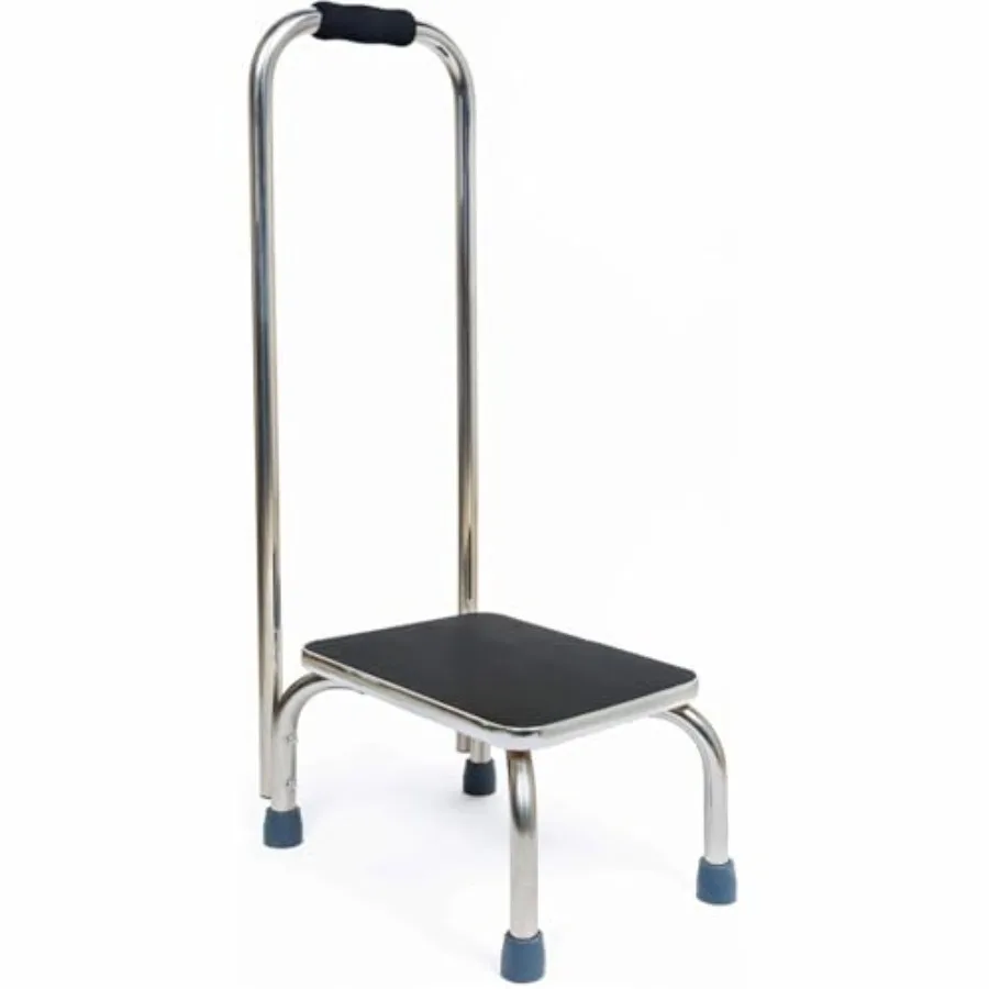 Heavy-Duty Foot Step Stool with Handle and Non-Slip Rubber Platform for Seniors and Adults Holds up to 300lbs 9 ½ in. Step Up 1
Heavy-Duty Foot Step Stool with Handle and Non-Slip Rubber Platform for Seniors and Adults Holds up to 300lbs 9 ½ in. Step Up 1