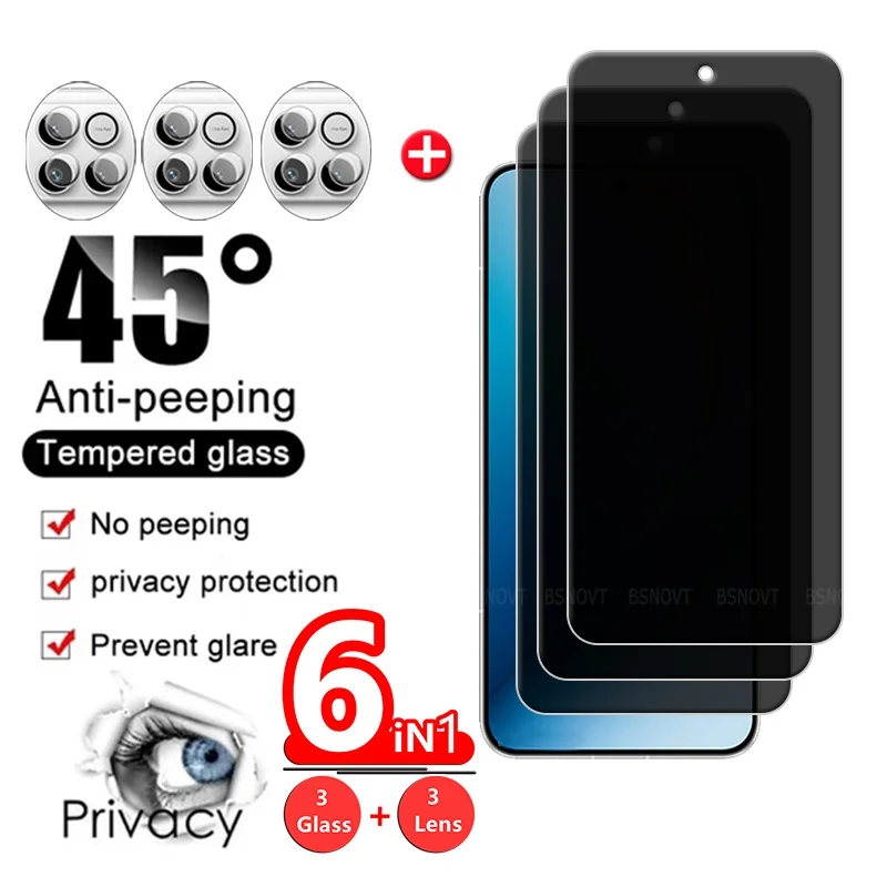 6-in-1 For Honor Win Glass Honor Win Tempered Glass 9H Anti-Spy Privacy Phone Protective Screen Protector for Huawei Honor Win
6-in-1 For Honor Win Glass Honor Win Tempered Glass 9H Anti-Spy Privacy Phone Protective Screen Protector for Huawei Honor Win