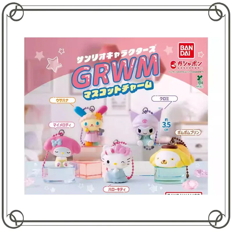 Hello Kitty Pom Pom Purin Gashapon BANDAI Makeup Modeling Portable Pendant Decoration
Hello Kitty Pom Pom Purin Gashapon BANDAI Makeup Modeling Portable Pendant Decoration