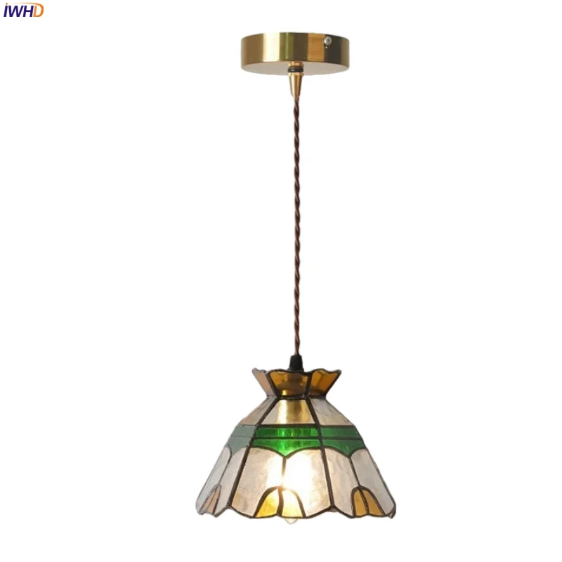 IWHD French Vintage LED Pendant Lamps For Living Room Reading Loft Interior Lighting Copper Flower Glass Hanging Light Luminaire
IWHD French Vintage LED Pendant Lamps For Living Room Reading Loft Interior Lighting Copper Flower Glass Hanging Light Luminaire