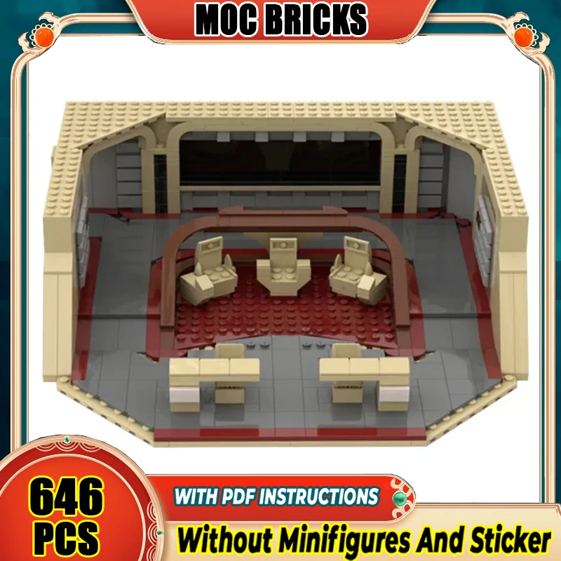 Star Movie Model Moc Building Bricks The Next Generation Bridge Diorama Technology Blocks Gifts Christmas Toys DIY Sets Assembly
Star Movie Model Moc Building Bricks The Next Generation Bridge Diorama Technology Blocks Gifts Christmas Toys DIY Sets Assembly