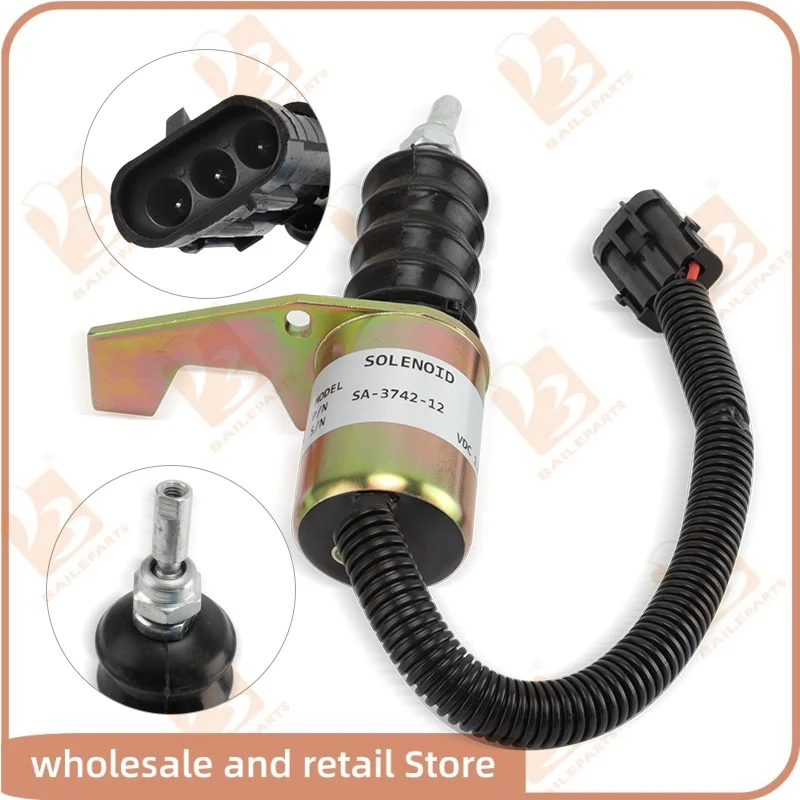 SA-3742-12 Соленоид отключения подачи топлива 12 В для Deutz Bosch RSV 3932017 SA374212 Стоп-соленоидный клапан
SA-3742-12 Соленоид отключения подачи топлива 12 В для Deutz Bosch RSV 3932017 SA374212 Стоп-соленоидный клапан