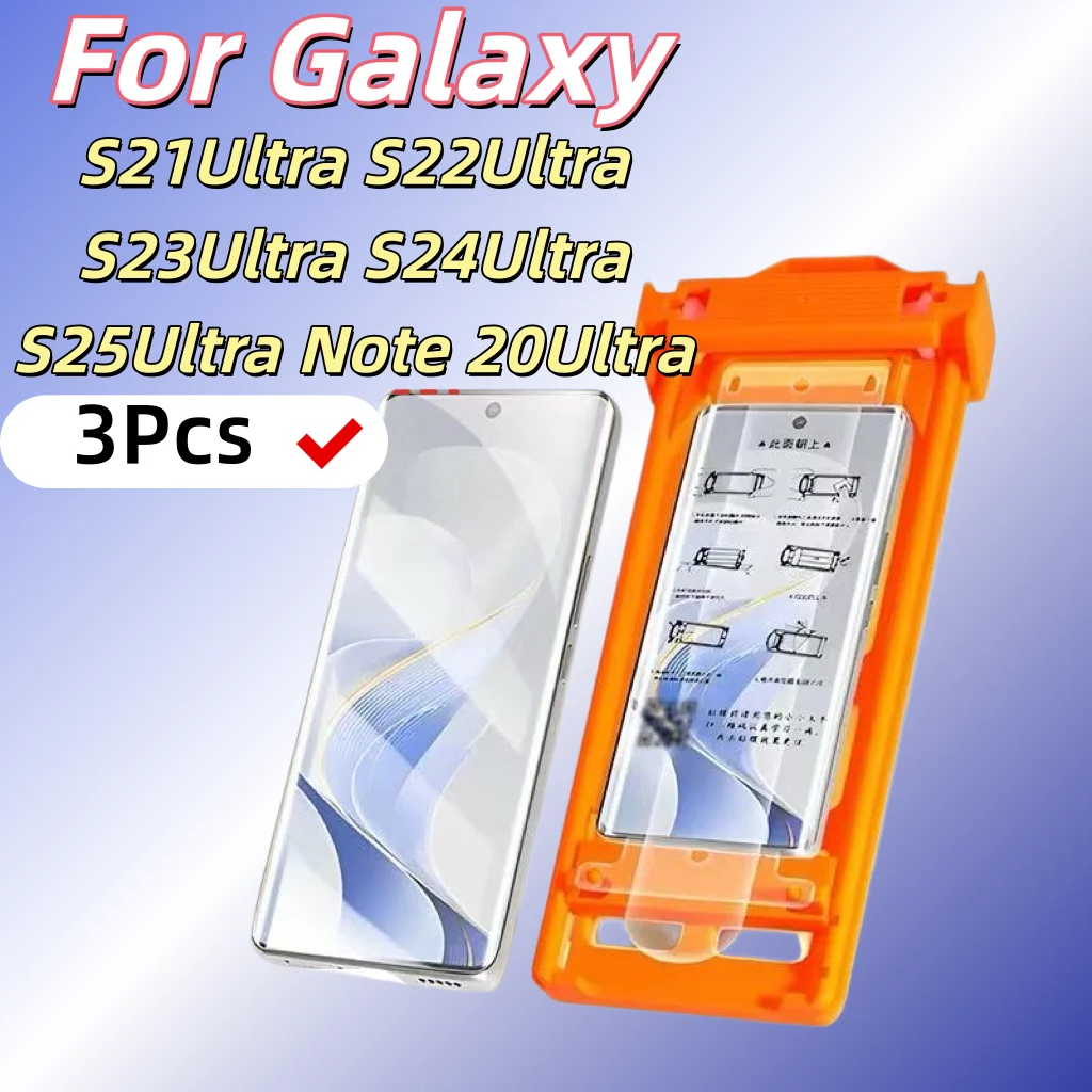 HD Screen Protector for Galaxy S21/S22/S23/S24/S25 Ultra & Note20 Ultra, Not Tempered Glass, 3-Pack
HD Screen Protector for Galaxy S21/S22/S23/S24/S25 Ultra & Note20 Ultra, Not Tempered Glass, 3-Pack