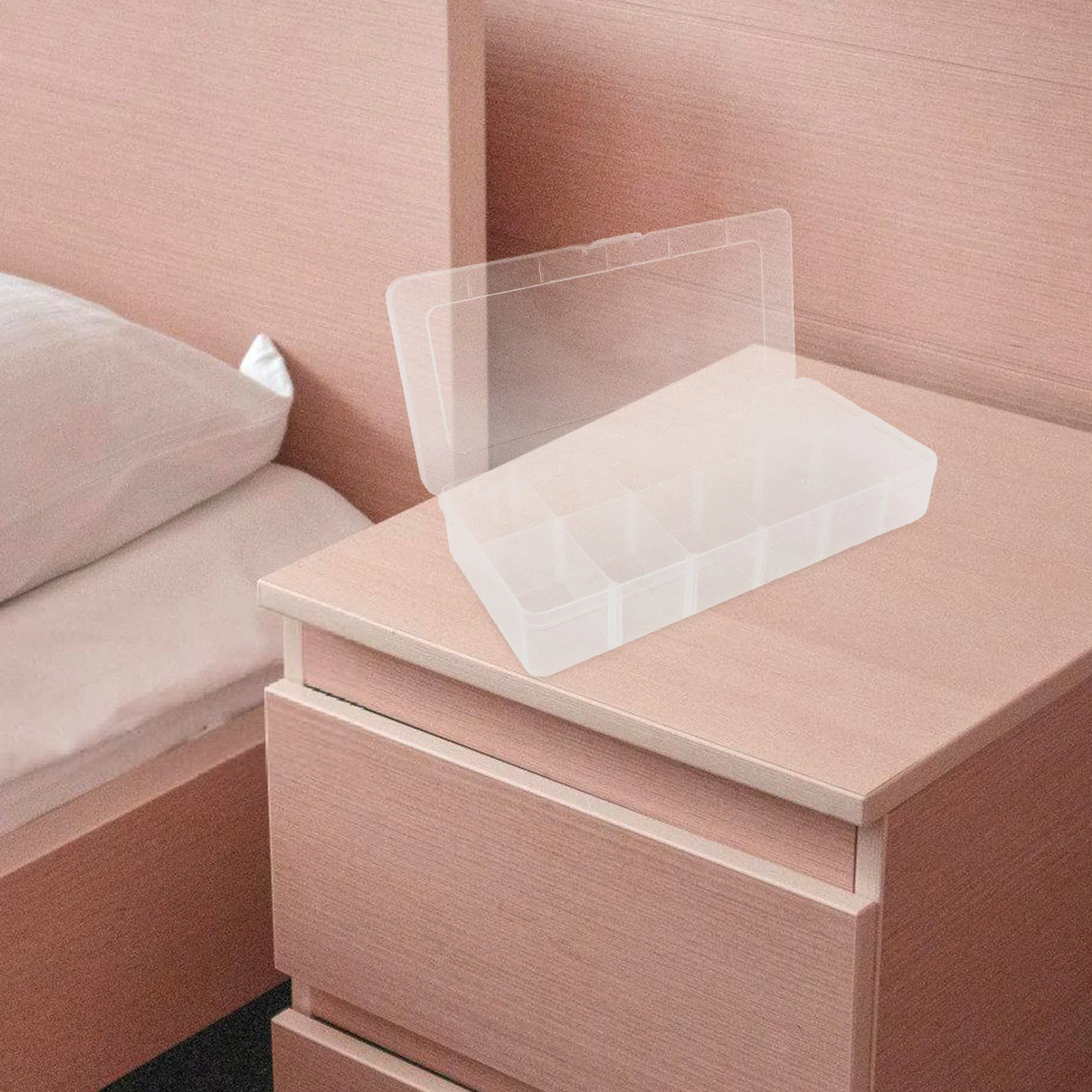 Small Plastic Box Transparent Storage Box With Dividers For Beads Jewelry Buttons Hardware Craft Supplies Clear
Small Plastic Box Transparent Storage Box With Dividers For Beads Jewelry Buttons Hardware Craft Supplies Clear