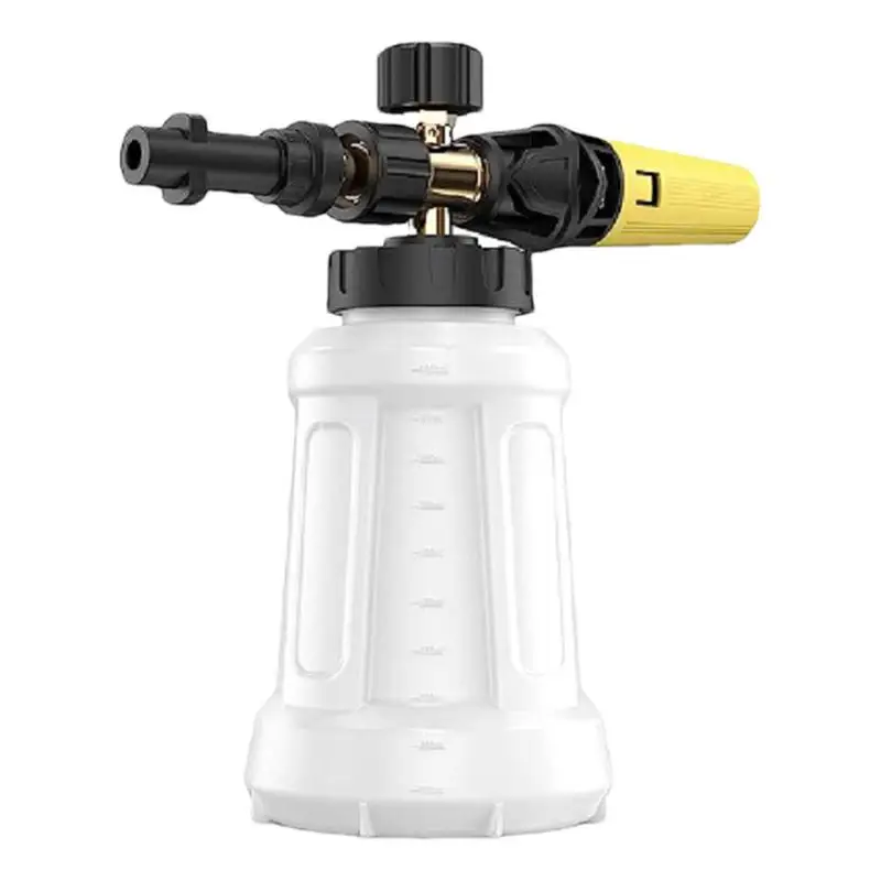 Snow Foam Lance Cannon Adjustable Car Wash Snow Foam Lance Versatile Car Washing Tool Foam Sprayer Pressure Spray Bottle
Snow Foam Lance Cannon Adjustable Car Wash Snow Foam Lance Versatile Car Washing Tool Foam Sprayer Pressure Spray Bottle