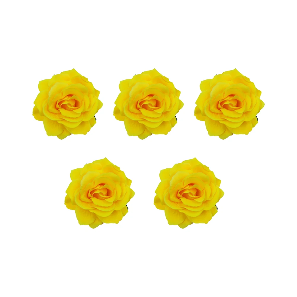 5pcs Artificial Flower Brooches Lightweight Hair Clips Dual Use Headwear Rose Shape Breastpins Hair Accessories Christmas Gifts
5pcs Artificial Flower Brooches Lightweight Hair Clips Dual Use Headwear Rose Shape Breastpins Hair Accessories Christmas Gifts