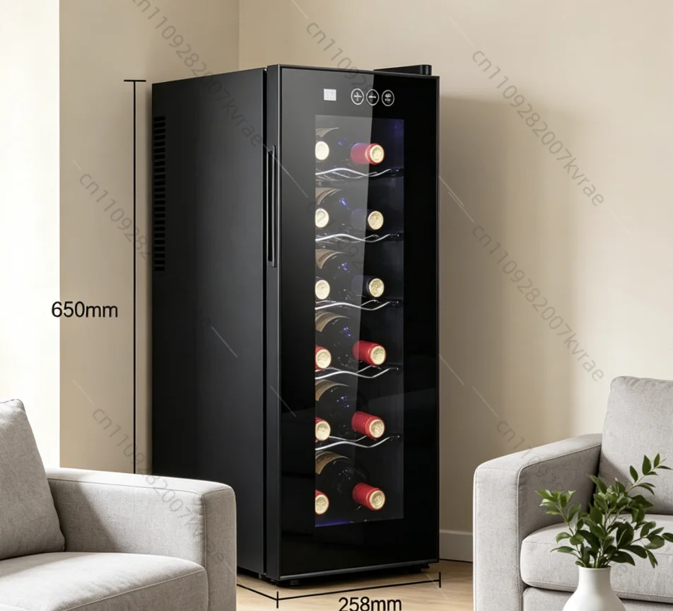 12 Bottle Wine Chiller Countertop Wine Cellar with UVProtection GlassIntelligent Thermostat Perfect GiftforWineLoversCollectors
12 Bottle Wine Chiller Countertop Wine Cellar with UVProtection GlassIntelligent Thermostat Perfect GiftforWineLoversCollectors