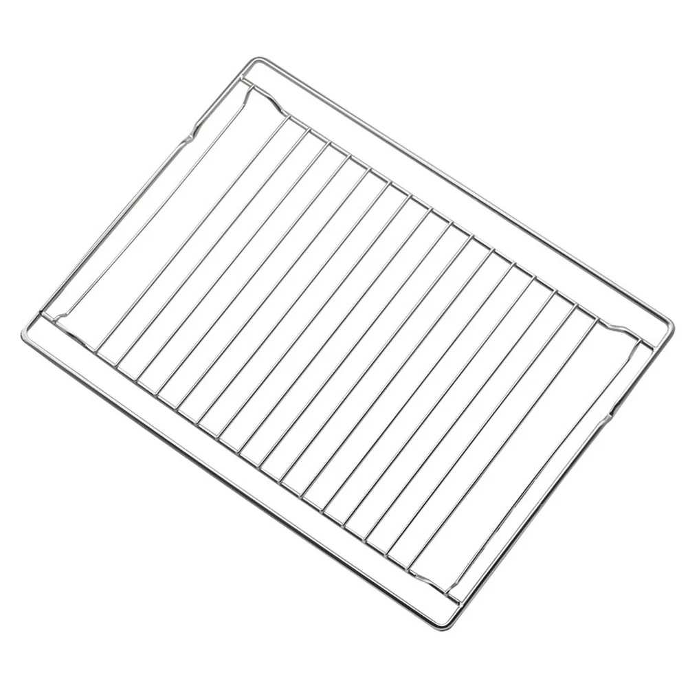 304 Stainless Steel Oven Rack Heavy Duty Grill Grate For Built In Oven High Temperature Resistant Baking Tool Silver 448x337mm
304 Stainless Steel Oven Rack Heavy Duty Grill Grate For Built In Oven High Temperature Resistant Baking Tool Silver 448x337mm