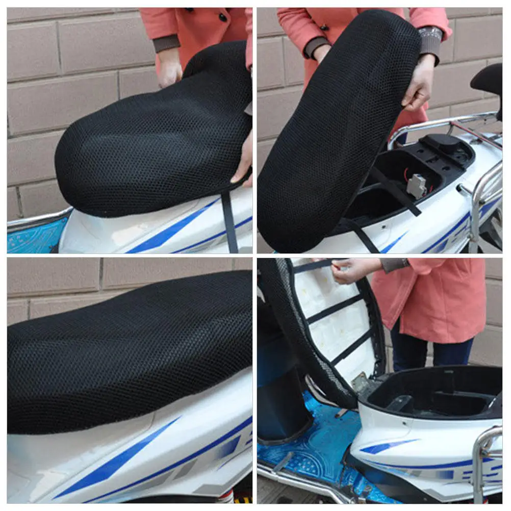 2Pcs Motorcycle Cushion Net Covers Excellent Workmanship Simple Design Long Time Use Protector Motorcycle Seat Cover
2Pcs Motorcycle Cushion Net Covers Excellent Workmanship Simple Design Long Time Use Protector Motorcycle Seat Cover